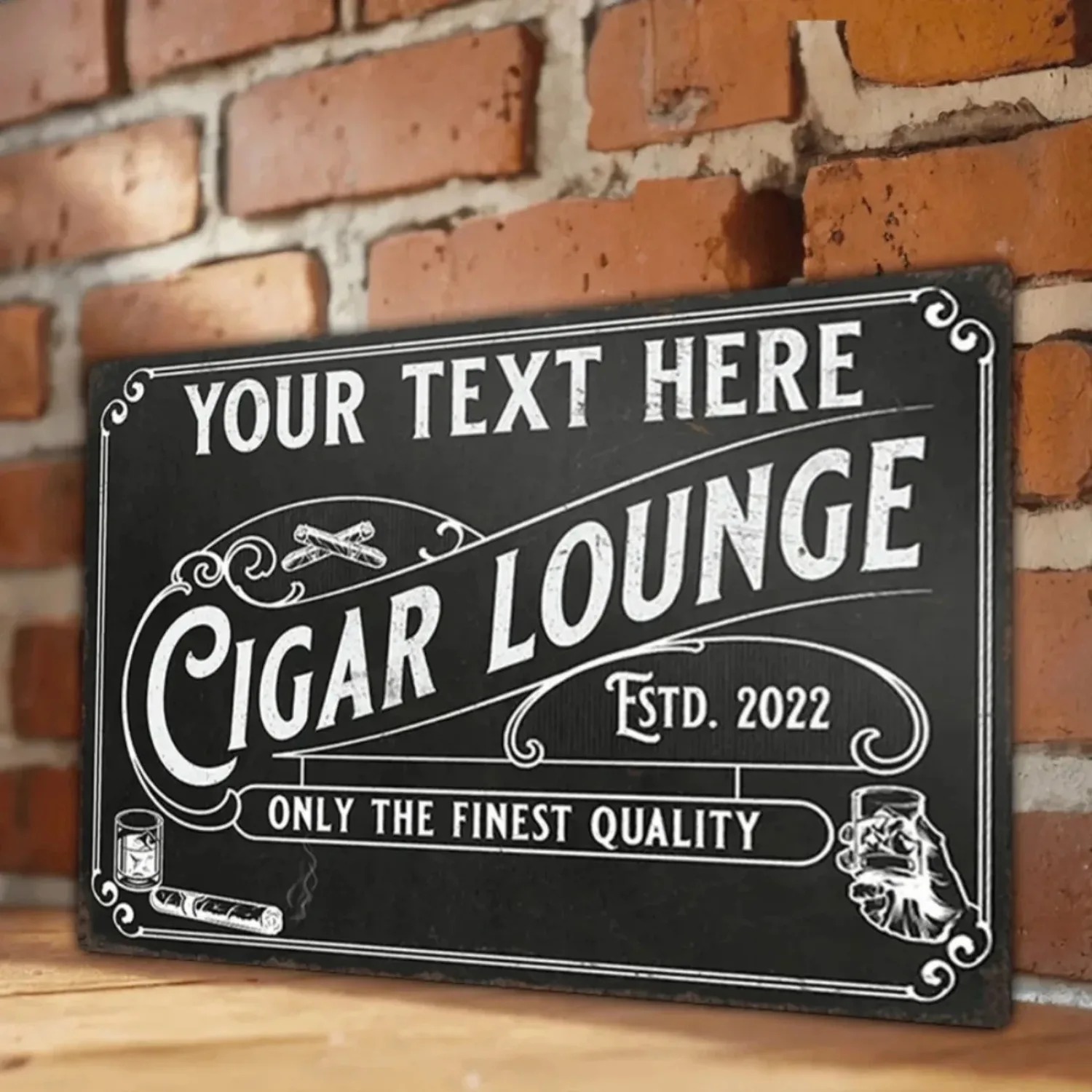 CIFbuy Anpassbares Zigarren-Al – Home Bar Lounge Bewertung und Preis