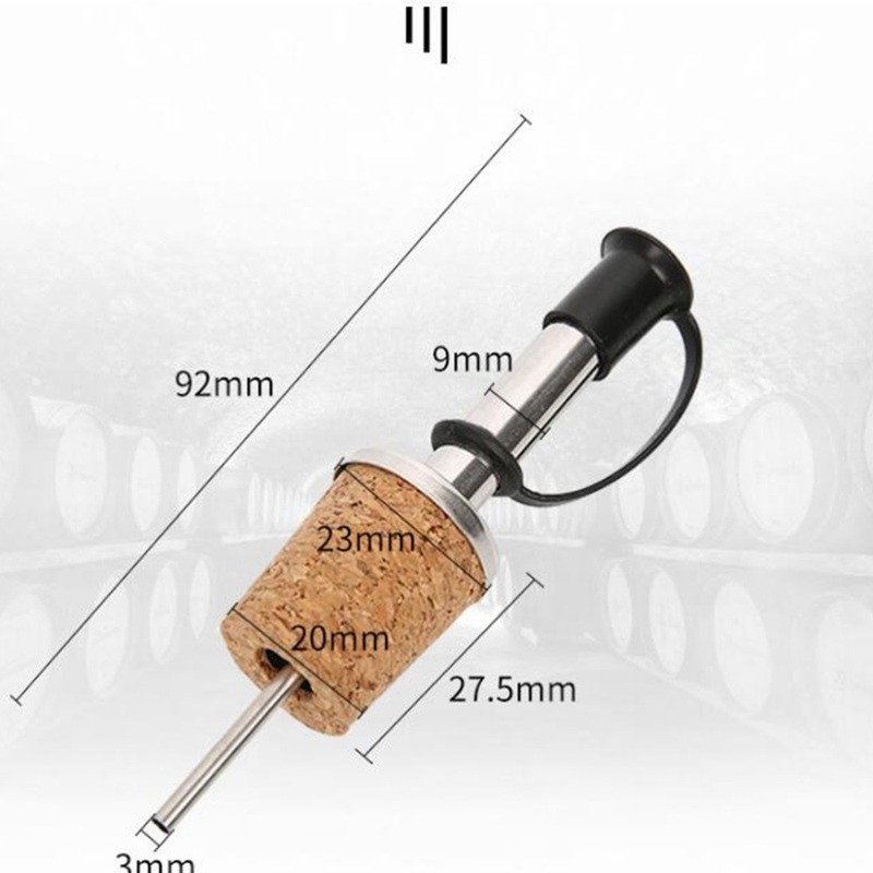 Edelstahl Weinaus gießer, Kork – Bitters Bottle Set Bewertung und Preis